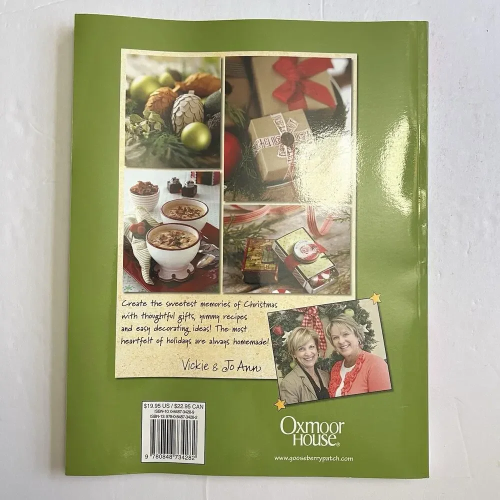 Set Christmas Gooseberry Patch Books Recipes Decorating Festive Projects
